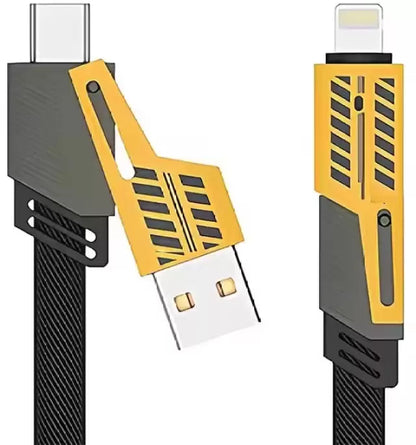 BlackBoar Power Fusion X - 4 in 1 Metal Flat Braided