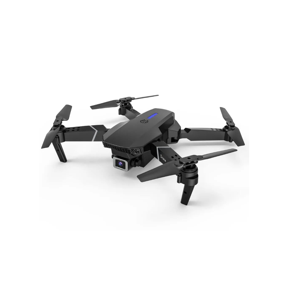 E88 Pro Foldable Brushless Drone — 4K + 1080P Dual-Cam, Wi-Fi FPV, GPS-like Visual Positioning, One-Tap Return, App & RC Control
