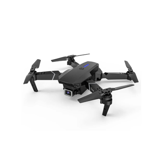 E88 Pro Foldable Brushless Drone — 4K + 1080P Dual-Cam, Wi-Fi FPV, GPS-like Visual Positioning, One-Tap Return, App & RC Control