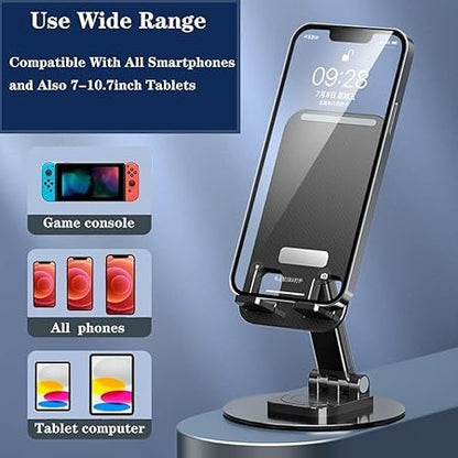 Rotatable Cell Phone Stand Height Adjustable iPhone Holder