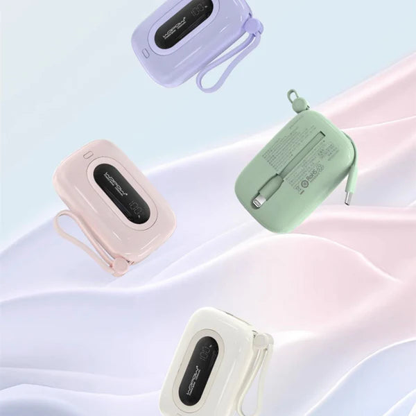 10000mAh Built-in Dual Cable Power Bank