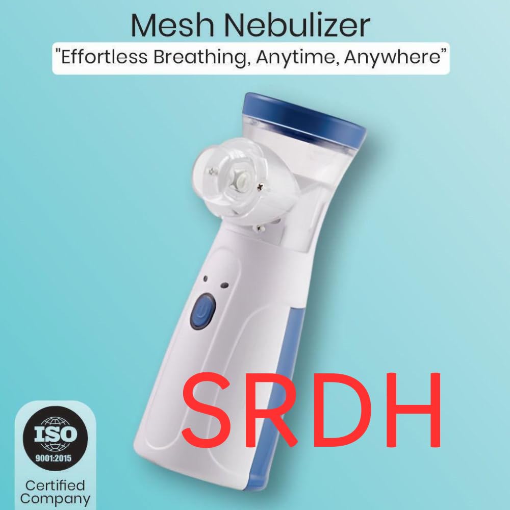 Portable Mesh Nebulizer (JSL-W302) – Silent Low Noise Handheld Ultrasonic Nebulizer Machine for Kids & Adults