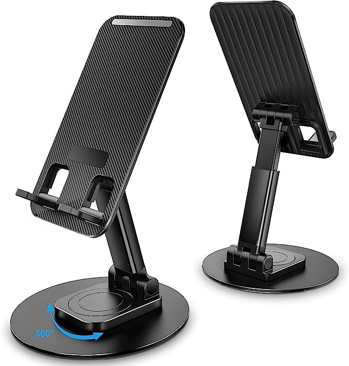 Rotatable Cell Phone Stand Height Adjustable iPhone Holder