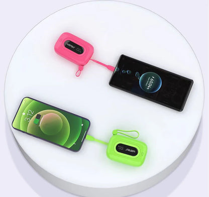 10000mAh Built-in Dual Cable Power Bank