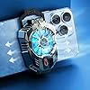 Phone Cooler Cell Phone Cooling Fan Mobile Phone Radiator Semiconductor Phone Fan for Playing Games and Watching Videos,Compatible for iPhone & Android Smartphones