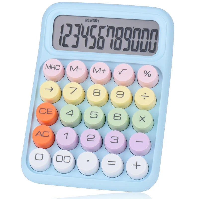 Cute & Quirky Aesthetic Calculator with 12-Digit Display