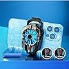 Phone Cooler Cell Phone Cooling Fan Mobile Phone Radiator Semiconductor Phone Fan for Playing Games and Watching Videos,Compatible for iPhone & Android Smartphones