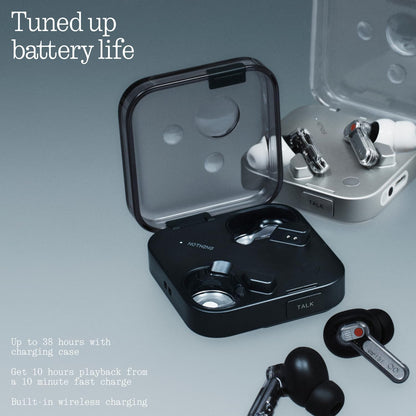 Ear (3) Wireless Earbuds Super Mic 45dB Hybrid Active Noise Cancelling Bluetooth