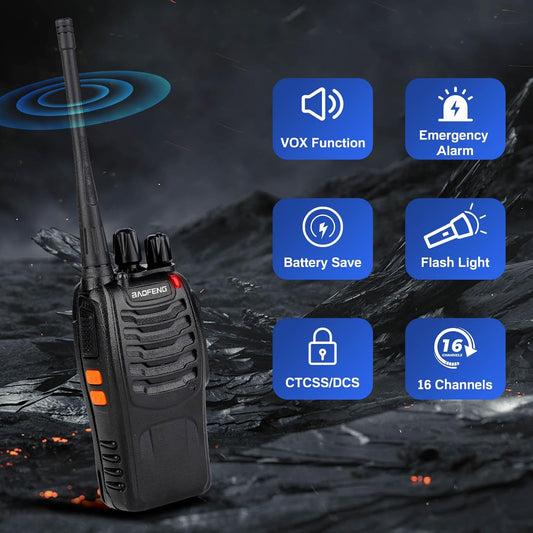 BAOFENG Walkie Talkie BF-888s Pack of 2