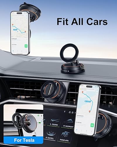 Magnetic Car Phone Holder Compatible with Magsafe