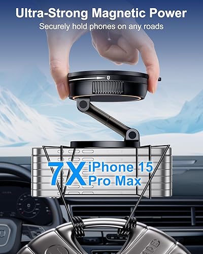 Magnetic Car Phone Holder Compatible with Magsafe