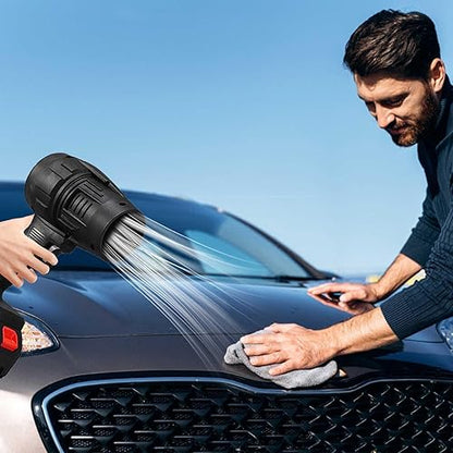 Car Dryer Air Blower,Leaf Blower Cordless-Turbo Jet Blower