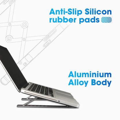 Standee: Foldable Aluminium Laptop Stand