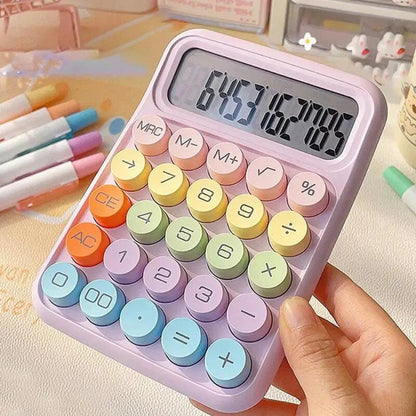 Cute & Quirky Aesthetic Calculator with 12-Digit Display