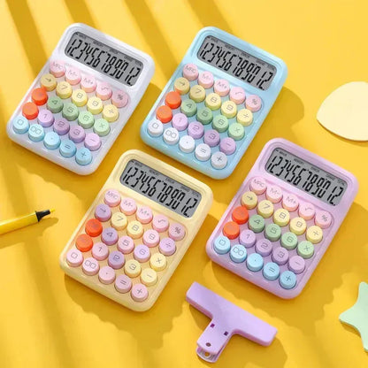 Cute & Quirky Aesthetic Calculator with 12-Digit Display