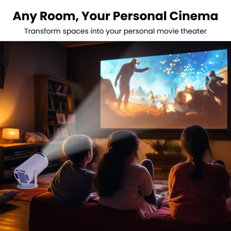 Zenith: Portable WiFi-Enabled HD Smart Projector.