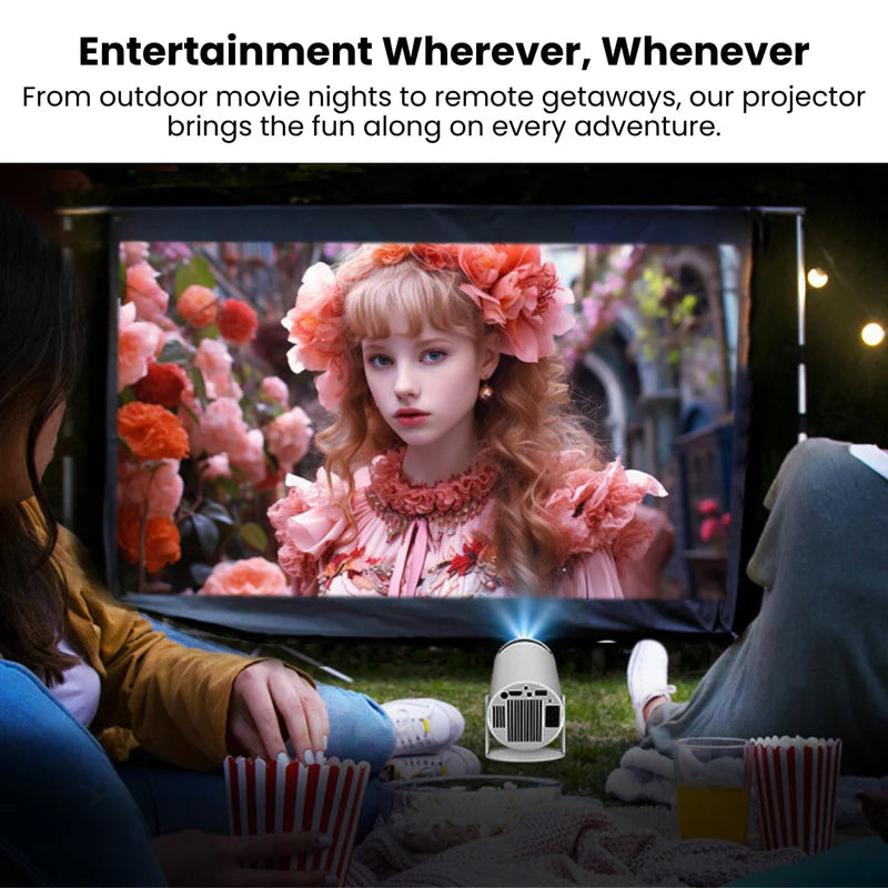 Zenith: Portable WiFi-Enabled HD Smart Projector.