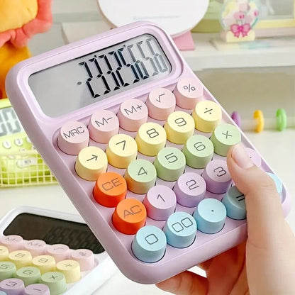 Cute & Quirky Aesthetic Calculator with 12-Digit Display