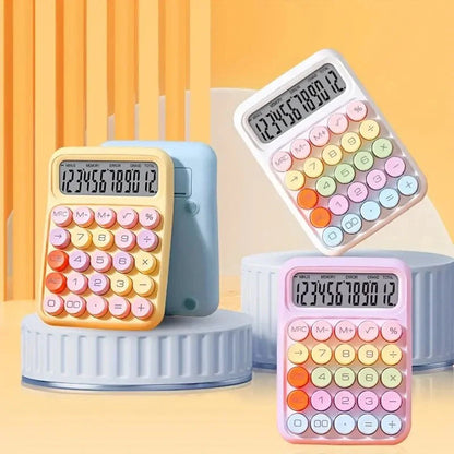 Cute & Quirky Aesthetic Calculator with 12-Digit Display