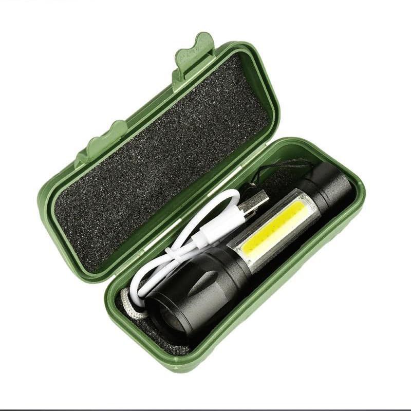 Mini Lanterna Tatica Led Alumínio Super Forte