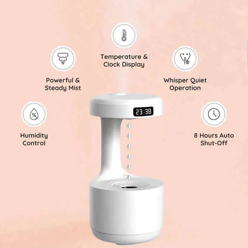 Mirage: The Illusion Anti-Gravity Humidifier with Floating Water Effect