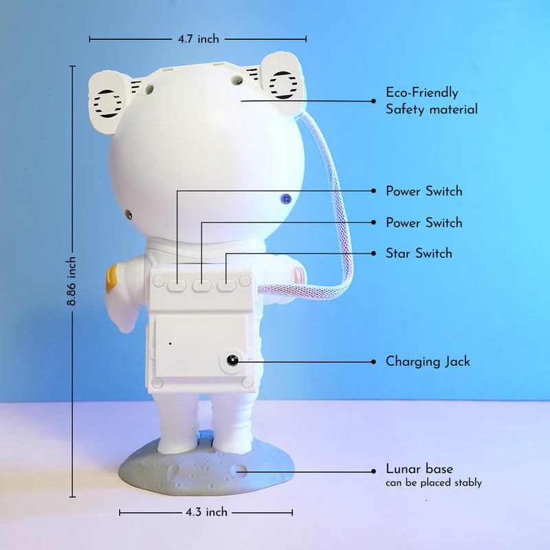 AstroBoy: Galaxy Aura Laser Stars Cosmos Projector USB Powered