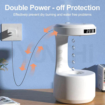 Mirage: The Illusion Anti-Gravity Humidifier with Floating Water Effect