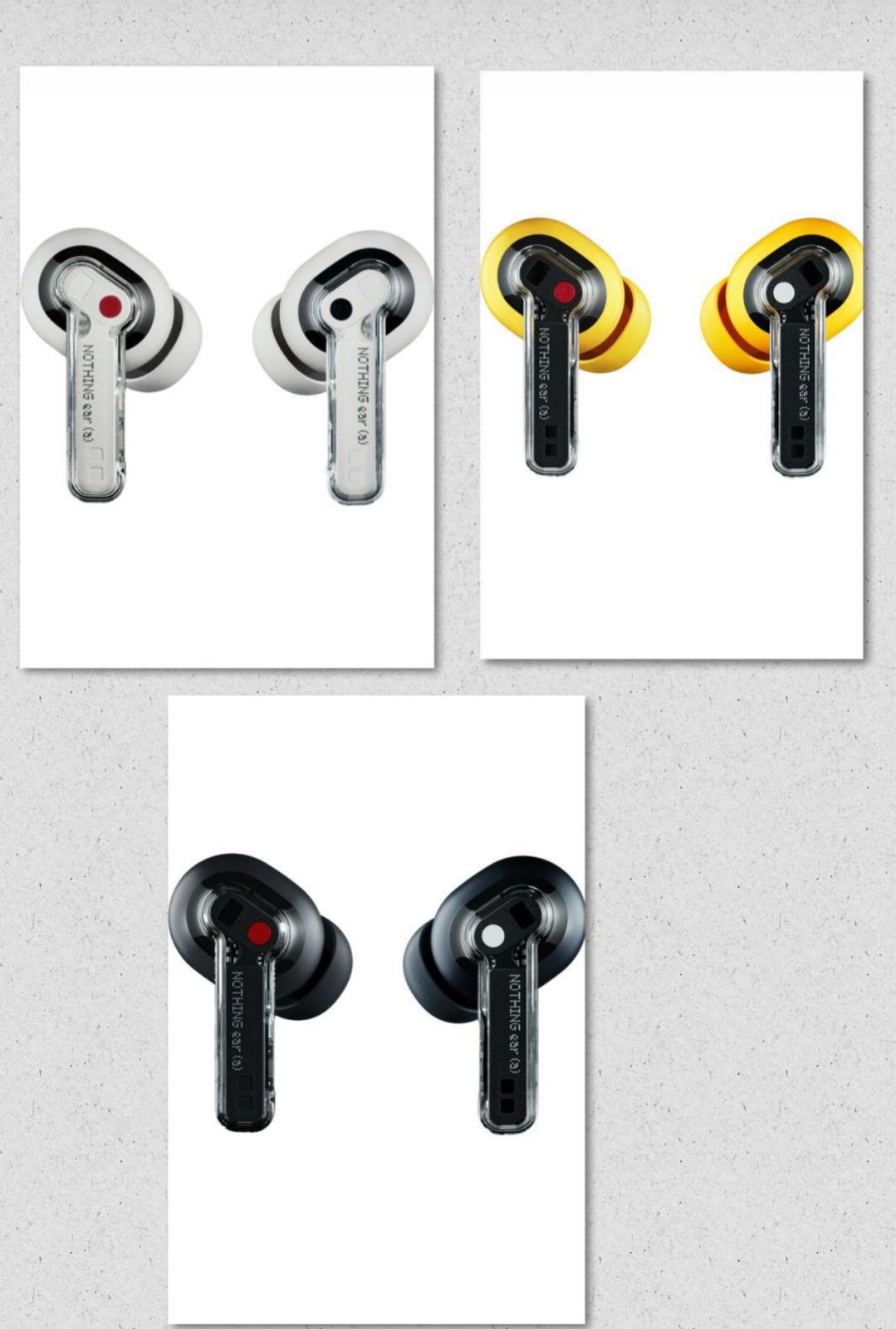 EAR (A) Wireless Earbuds Super Mic 45dB Hybrid Active Noise Cancelling Bluetooth