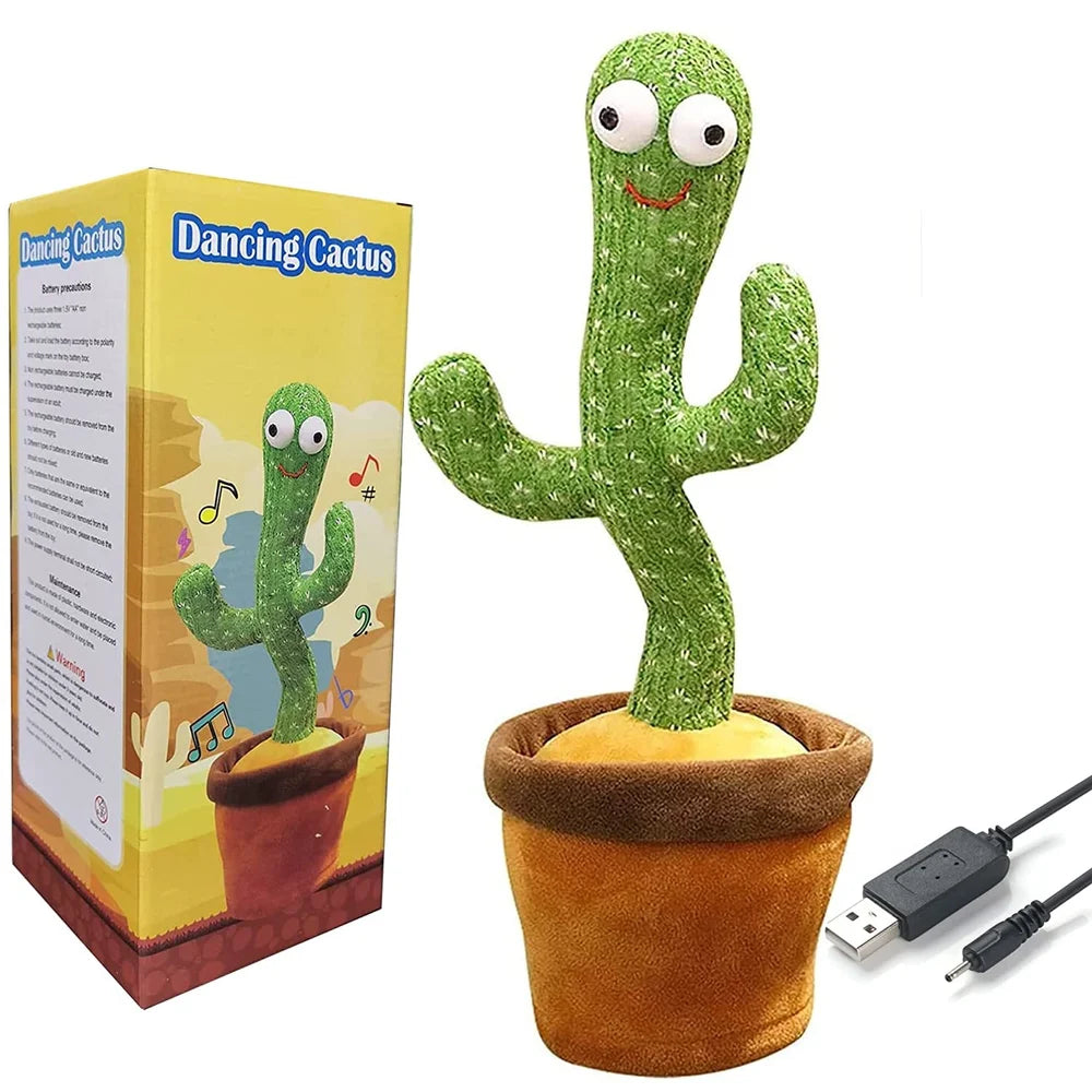 ToyMark Dancing and Talking Cactus Toy