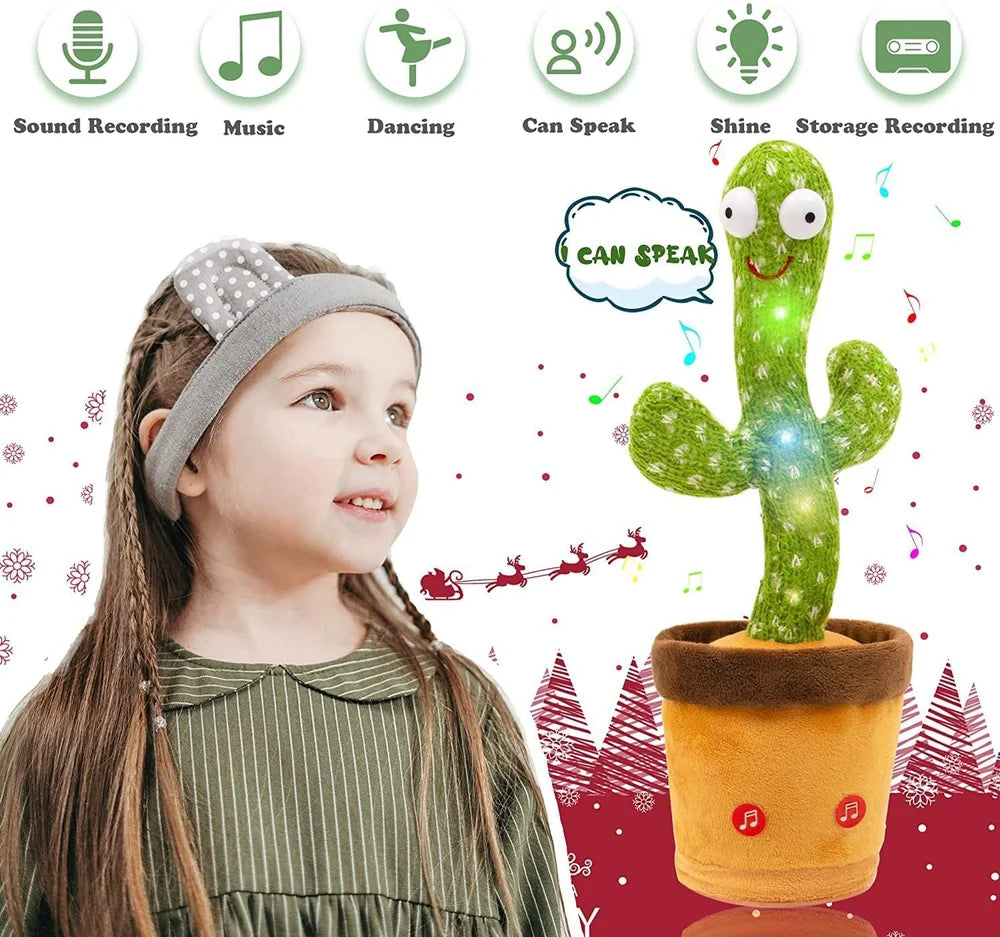 ToyMark Dancing and Talking Cactus Toy