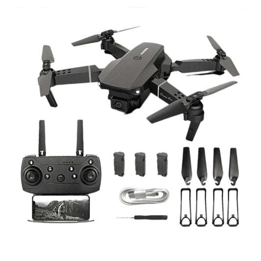 E88 Pro Drone with 4K Camera WiFi FPV 1080P HD Dual Foldable RC Drone