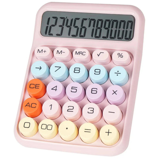Cute & Quirky Aesthetic Calculator with 12-Digit Display