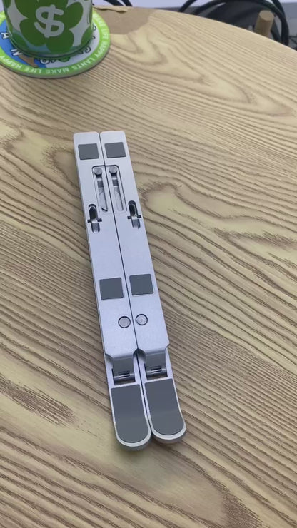 Standee: Foldable Aluminium Laptop Stand