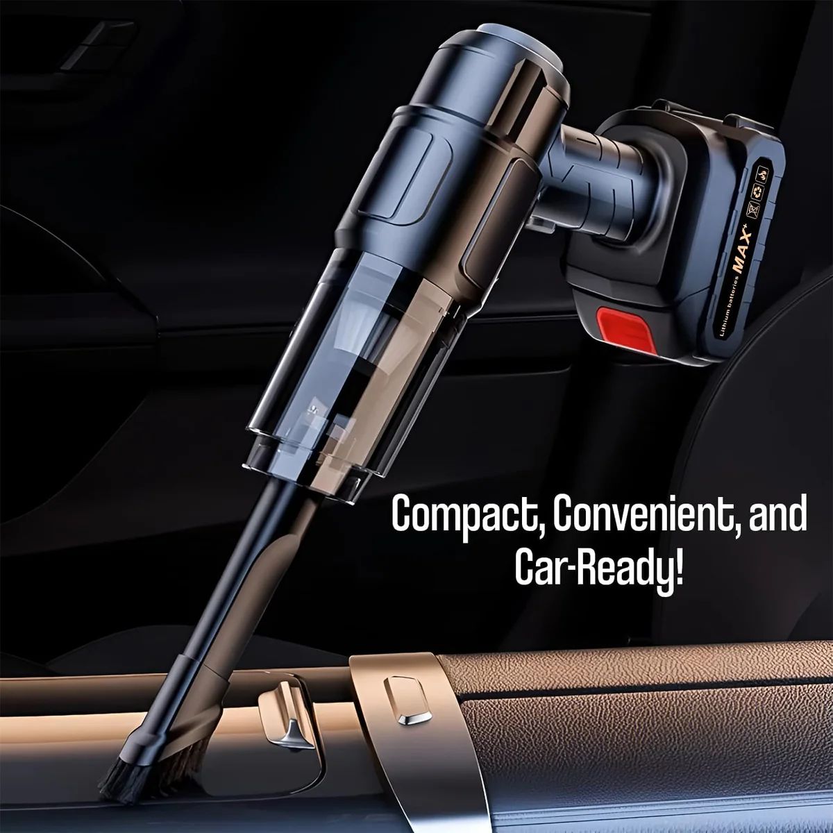 MAX Cordless Vacuum Clean Anywhere