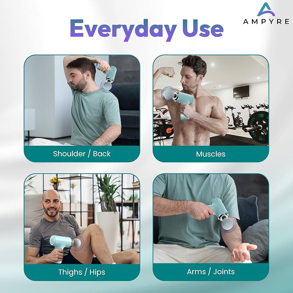 MET (Muscle Ease Therapy) Hand Massager Gun