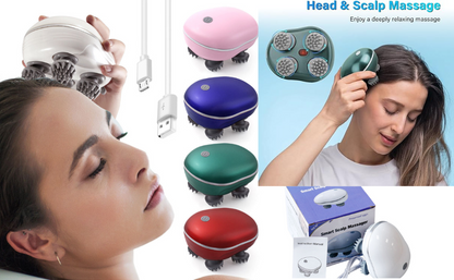 TRP Smart Scalp Massager Pro – Electric Head & Stress Relief Massager