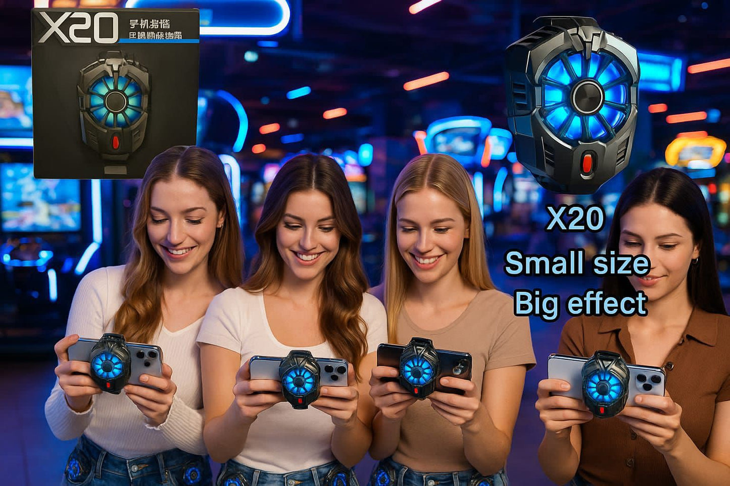 Phone Cooler Cell Phone Cooling Fan