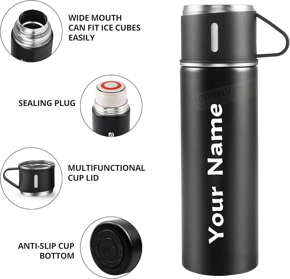Stainless Steel Vacuum Flask Set
