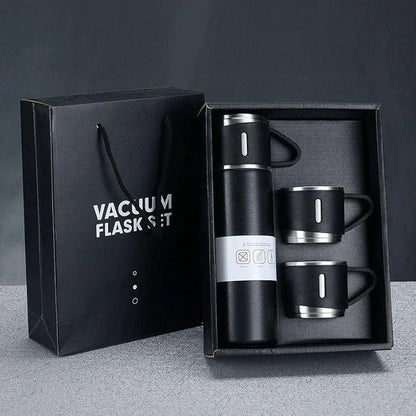 Stainless Steel Vacuum Flask Set