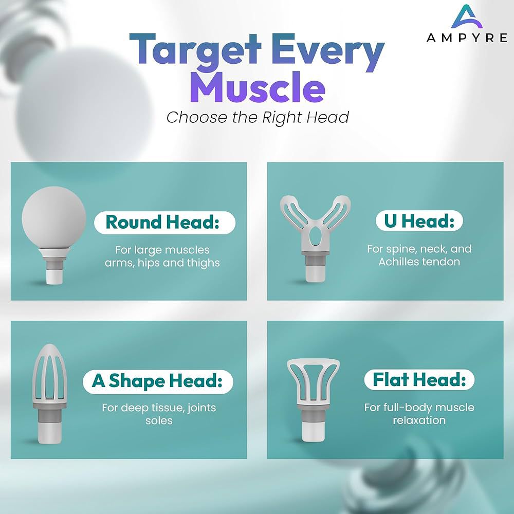 MET (Muscle Ease Therapy) Hand Massager Gun