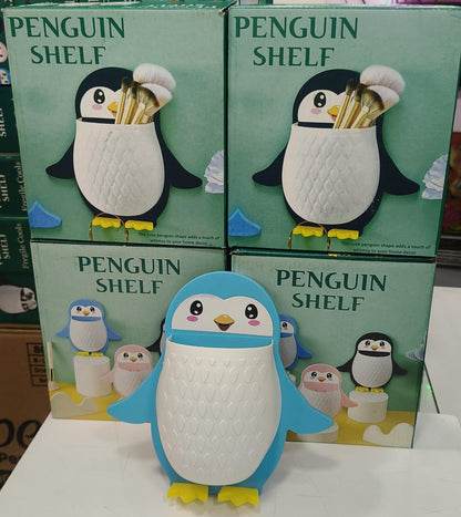 Penguin Toothbrush Holder/Brush Stand/Pen Holder/Kitchen/Bedroom/Office Plastic Toothbrush Holder