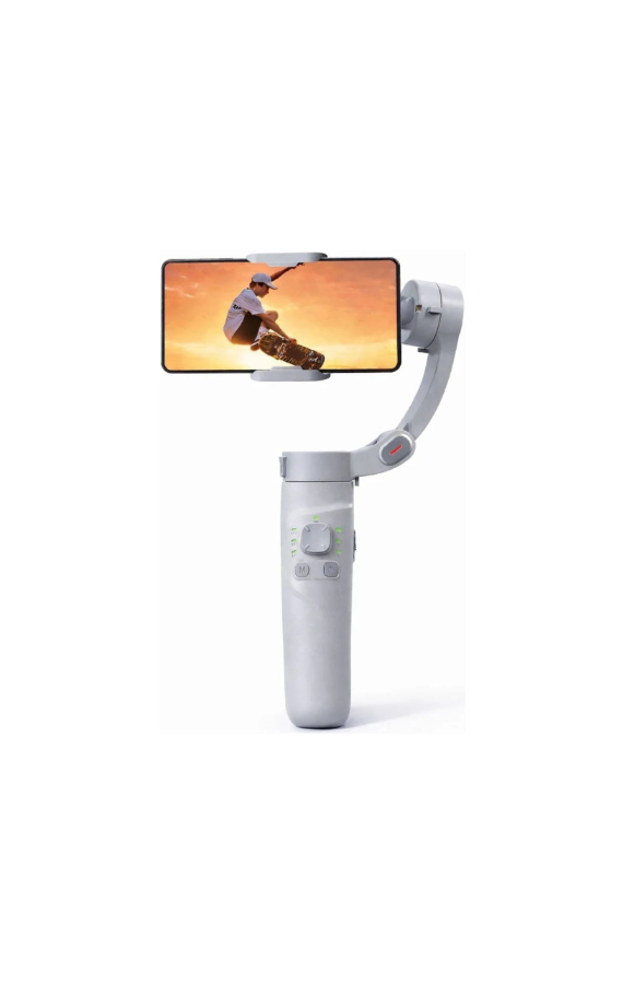 M1 White Portable Gimbal Phone Stability